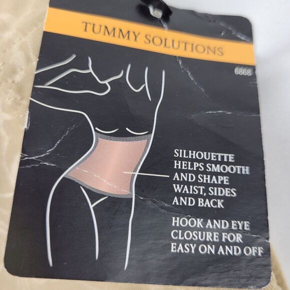 NEW XL MAIDENFORM TAN NUDE TUMMY SLIMMING CORSET SMOOTH & SHAPE extra large NWT - Picture 4 of 9